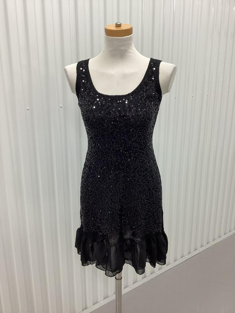 NWT Just Cavalli Sequin Front Sheer Tunic Dress no Size Approx. M: NWT Just Cavalli Sequin Front Sheer Tunic Dress no Size Approx. M