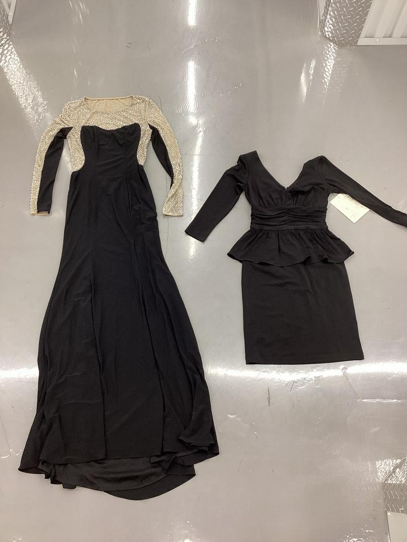 NWT Boston Proper Little Black Dress and Aqua Full Length Gown Both Size 0: NWT Boston Proper Little Black Dress and Aqua Full Length Gown Both Size 0