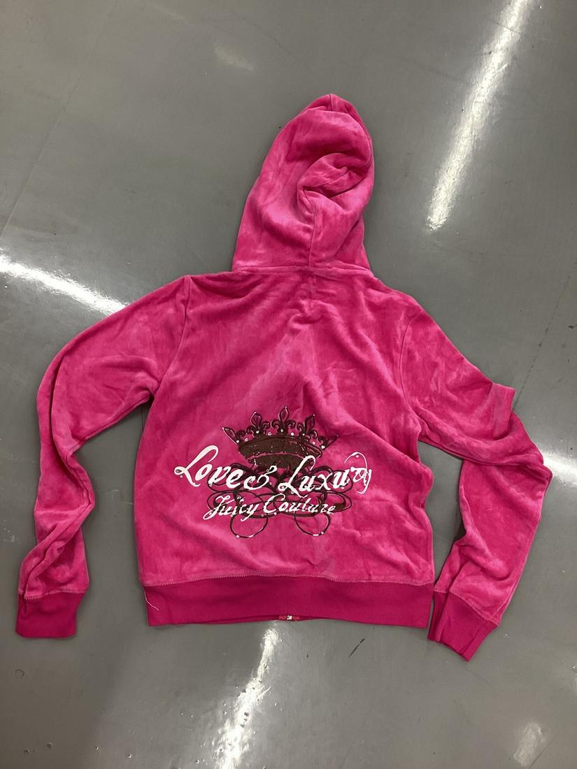 NWT Juicy Couture Velour Hooded Jacket Size M: NWT Juicy Couture Velour Hooded Jacket Size M