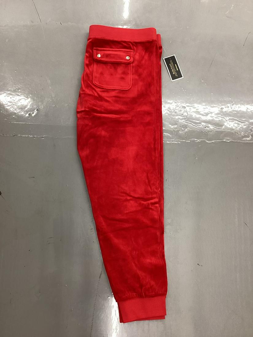 NWT Juicy Couture Velour Astor Modern Track Slim Pants Size XL: NWT Juicy Couture Velour Astor Modern Track Slim Pants Size XL