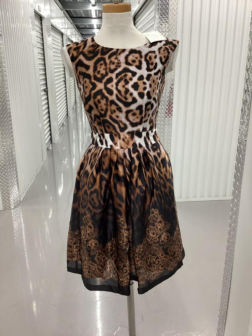 NWT Boston Proper Animal Lace Ombre Dress Size 0: NWT Boston Proper Animal Lace Ombre Dress Size 0