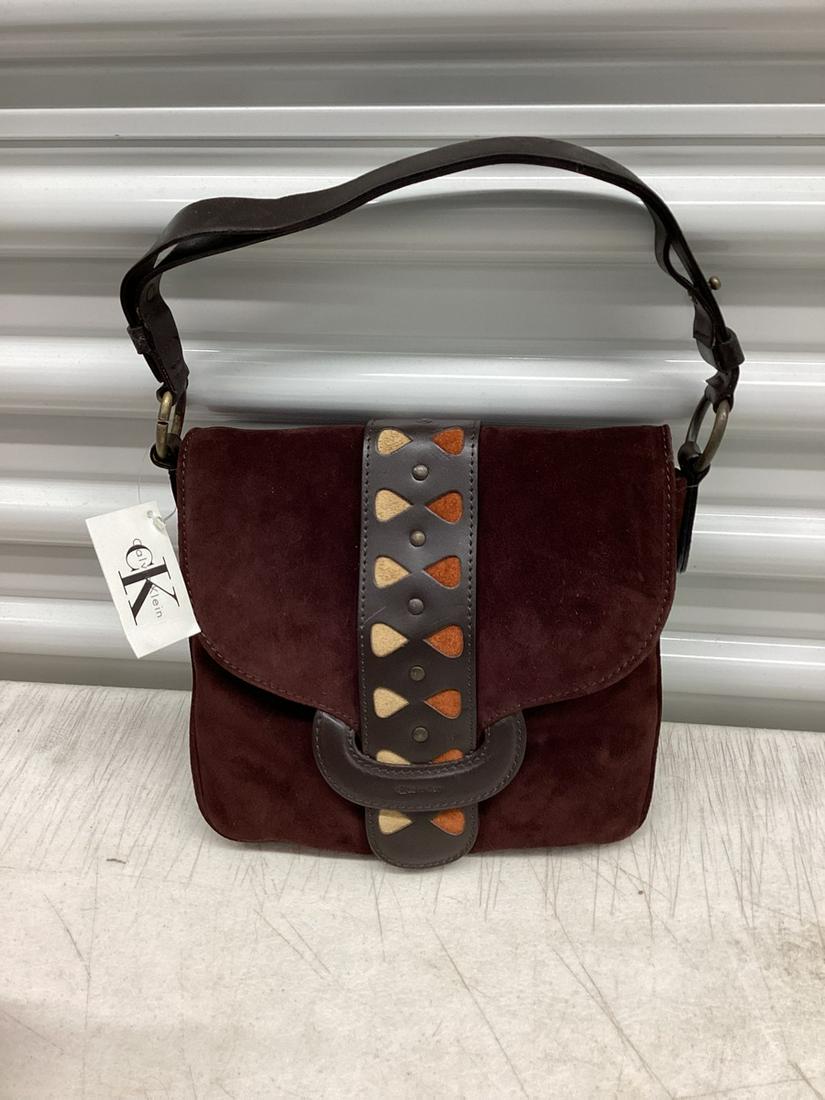 NWT Calvin Klein 100% leather Made in Italy Handbag: NWT Calvin Klein 100% leather Made in Italy Handbag