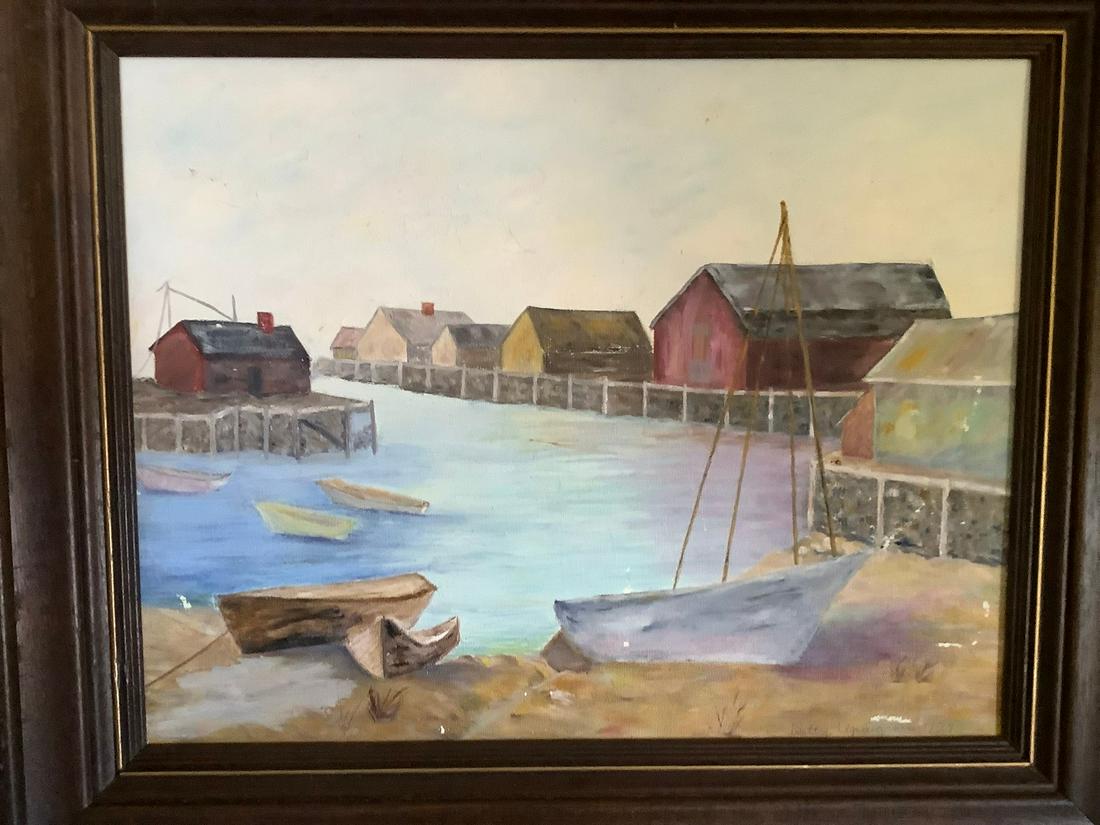 Signed and dated artwork by Betty Updegrave 19x23 (1 of 1)