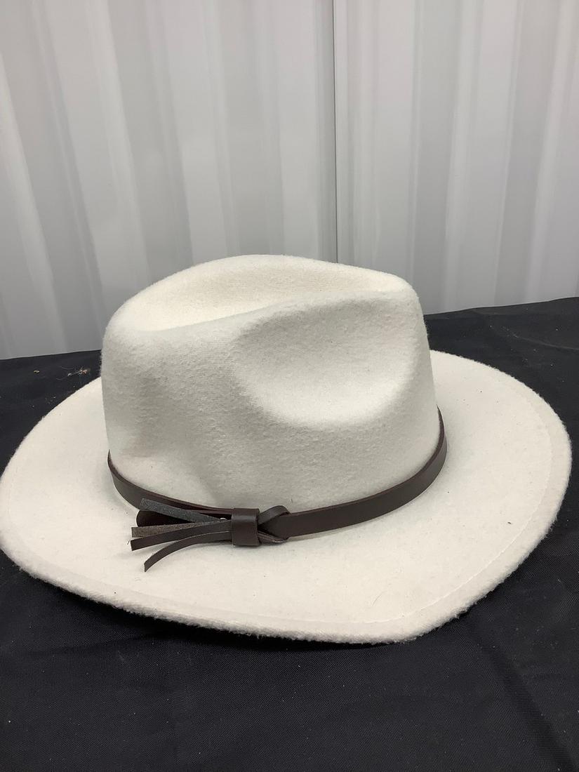 Wool Stetson style hat - size unknown (1 of 1)