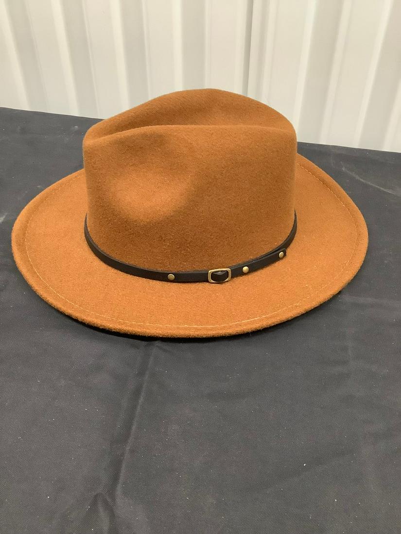 35% Wool Stetson Style hat - size unknown (1 of 1)