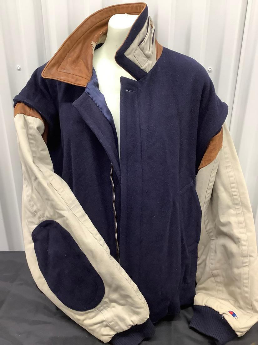 Vintage Champion Jacket Authentic Athletic Apparel -Size Medium-Some wear around the collar: Vintage Champion Jacket Authentic Athletic Apparel -Size Medium-Some wear around the collar