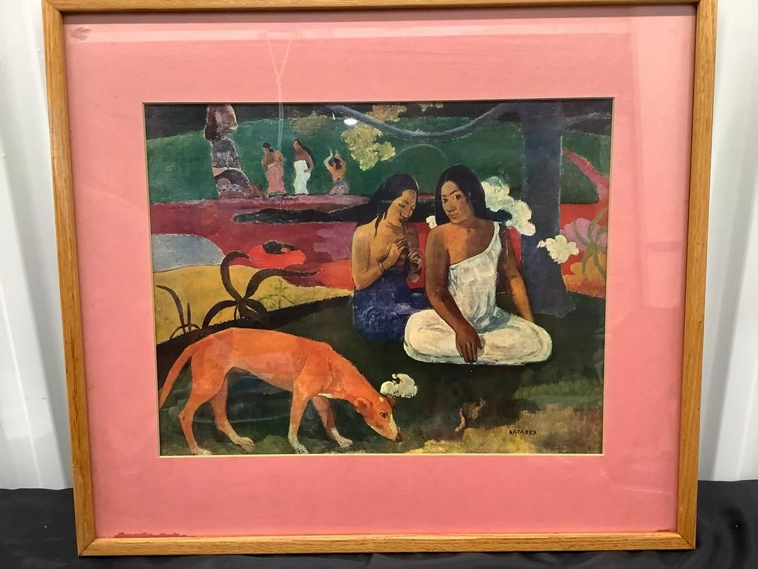 Framed artwork, signed 22X24.5 (1 of 1)