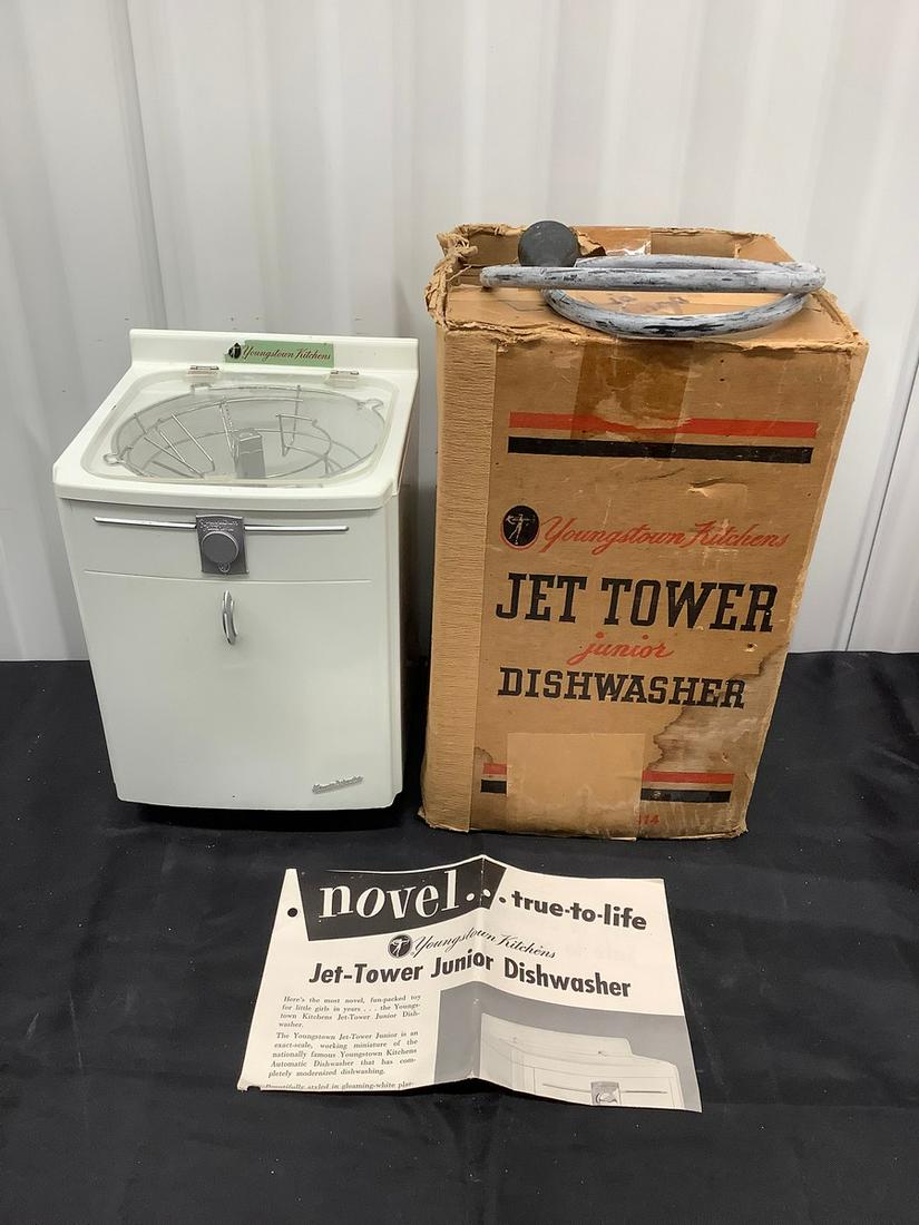 Vintage Youngstown Kitchens Jet Tower Junior Dishwasher: Vintage Youngstown Kitchens Jet Tower Junior Dishwasher