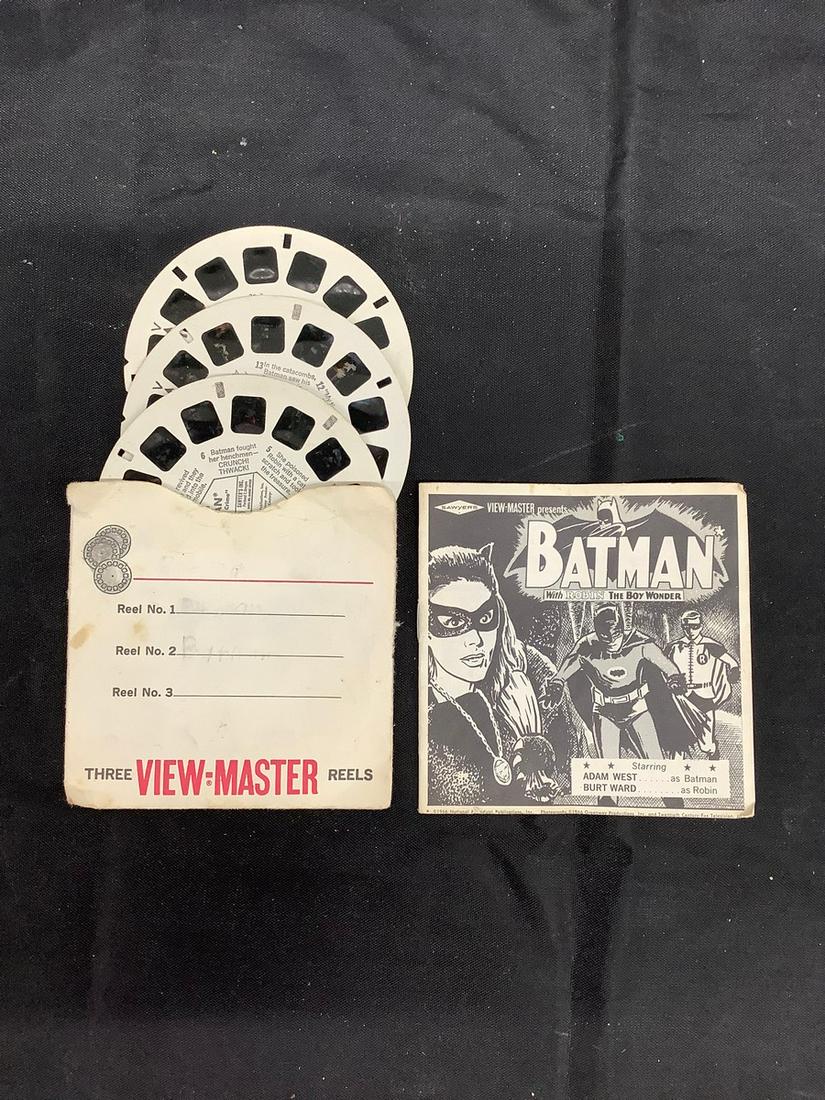 1966 Batman View Master Reels (set of 3) with Comic Book (1 of 1)