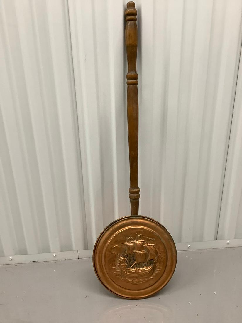 Vintage Bed warmer, 33" long: Vintage Bed warmer, 33" long