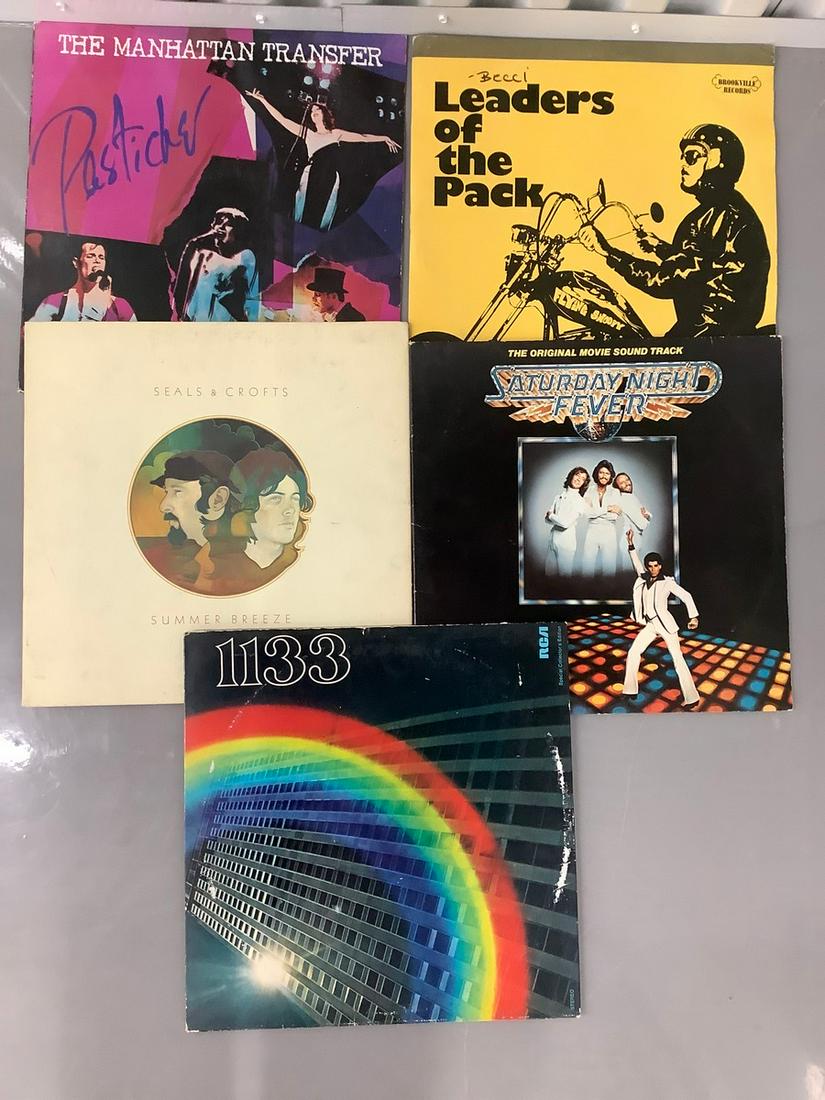 Lot of Albums including Bee Gees Saturday Night Fever, Seals and Croft and more (1 of 1)