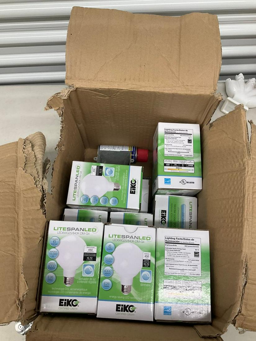 Large lot of Eiko LED lightbulbs: Large lot of Eiko LED lightbulbs