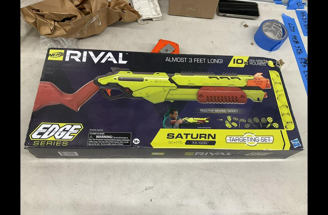 Nerf Rival Saturn XX-1000 gun: Nerf Rival Saturn XX-1000 gun