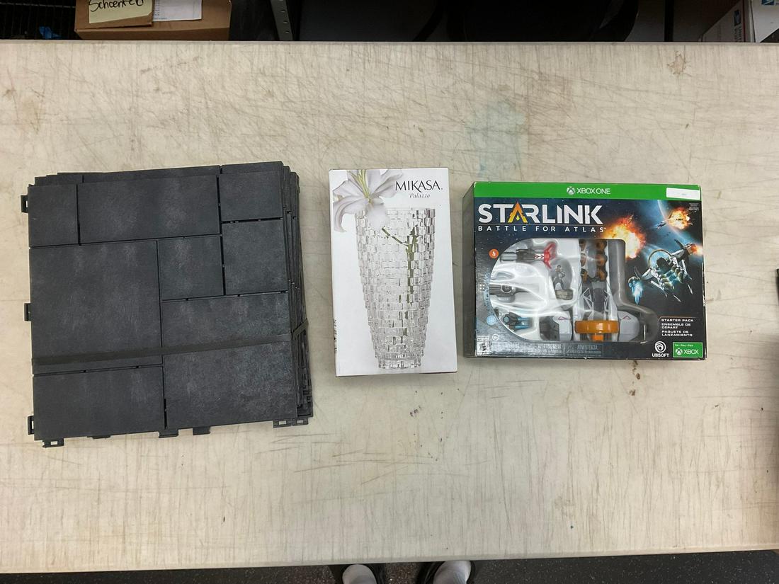 Xbox Starlink Battle for Atlas starter pack, Mikasa vase, and black matte tiles (1 of 1)
