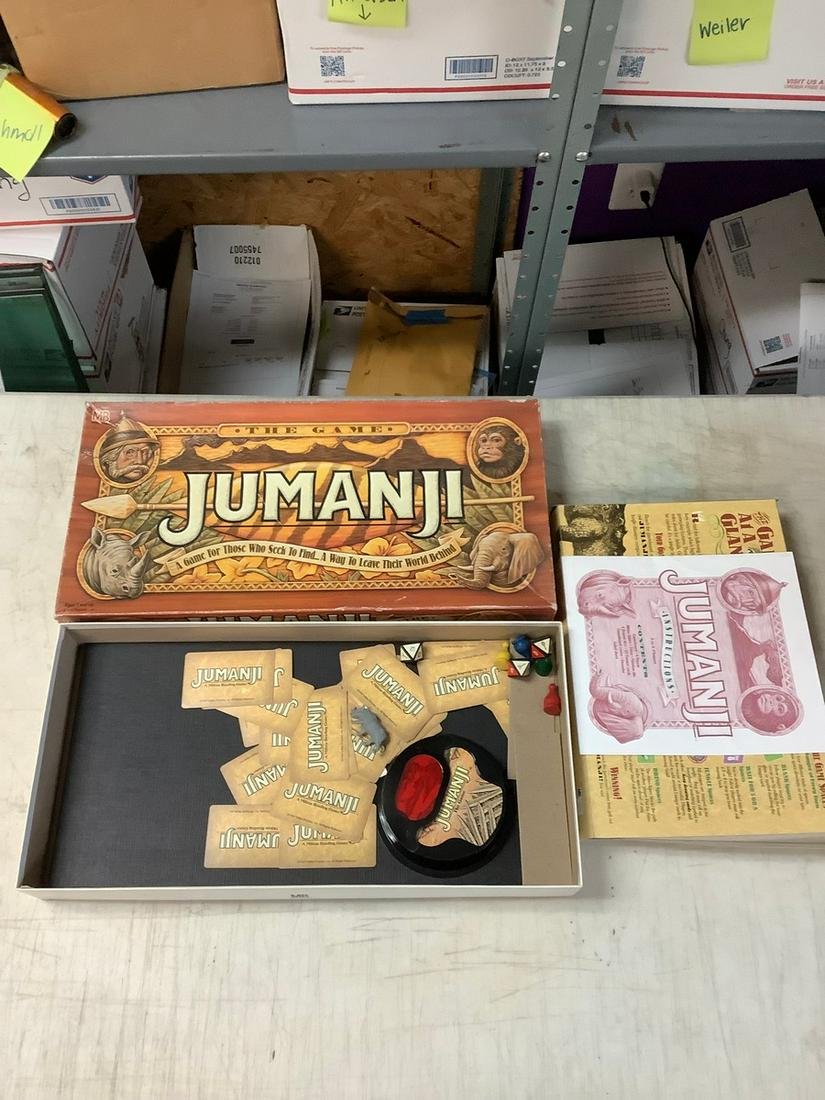 Milton Bradley Jumanji Board Game: Milton Bradley Jumanji Board Game