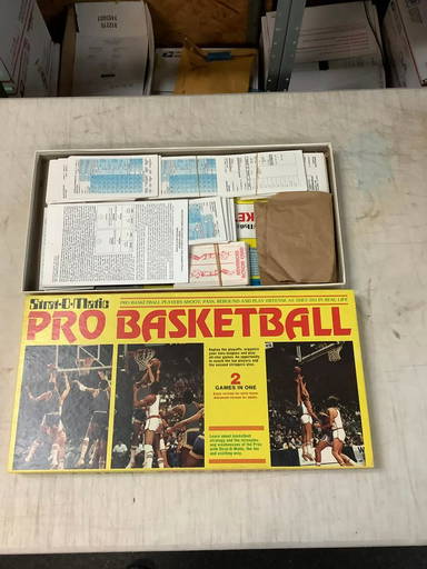 Strat-O Matic Pro Basketball Board Game (#0103) on Aug 02, 2022