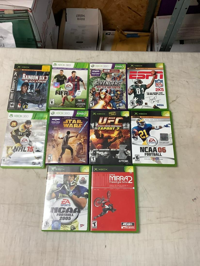 Lot of Assorted Video Games including XBox and Xbox 360 (1 of 1)