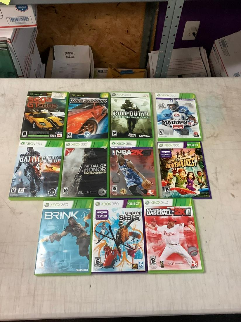 Lot of Assorted Video Games including XBox and Xbox 360 (1 of 1)