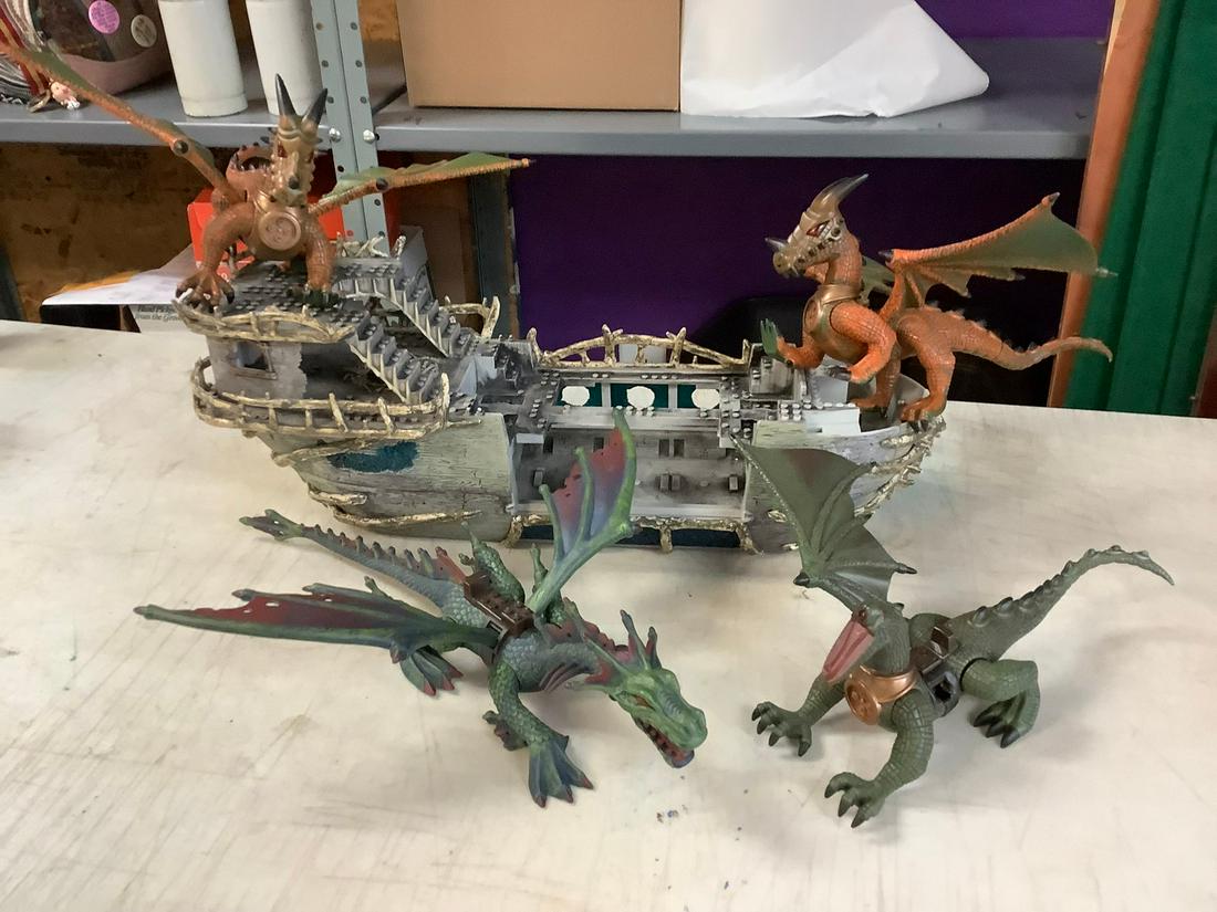 Lot of MegaBloks Dragons, Ship, and more: Lot of MegaBloks Dragons, Ship, and more