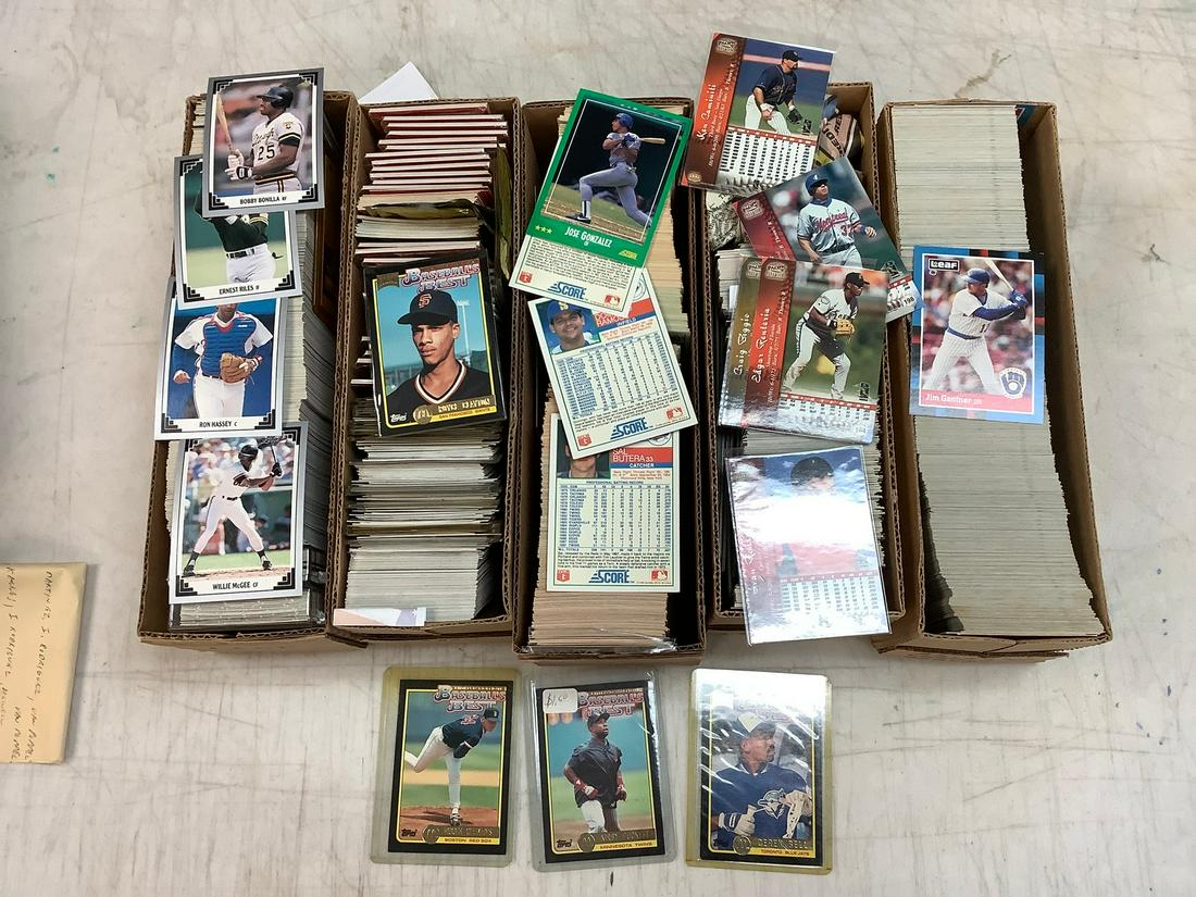 Large Lot of Various Baseball Cards (1 of 1)