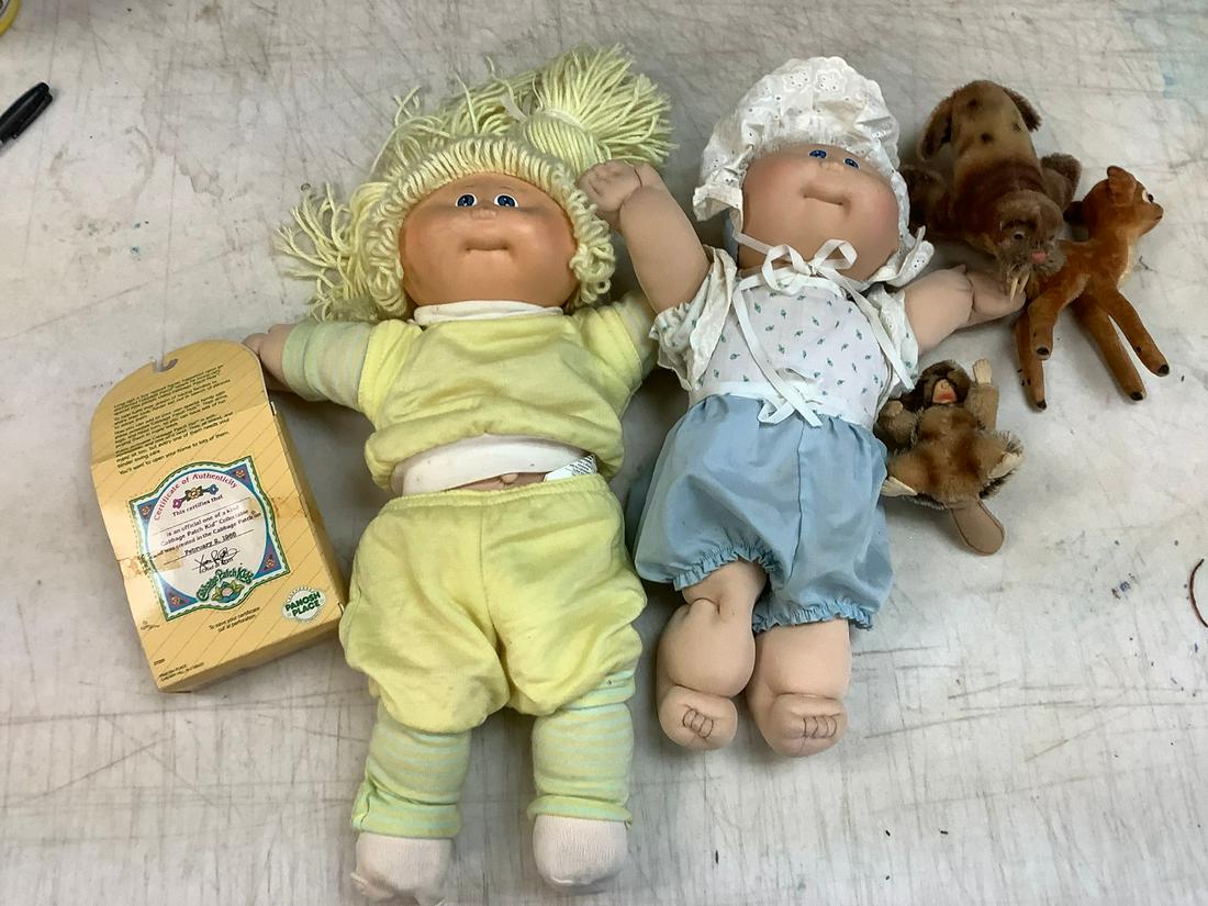Cabbage Patch Kids, Vintage Animal Stuffed Figures, and more (1 of 1)