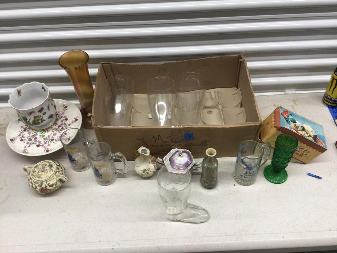 Large Lot of glassware, including mugs and vases (1 of 1)