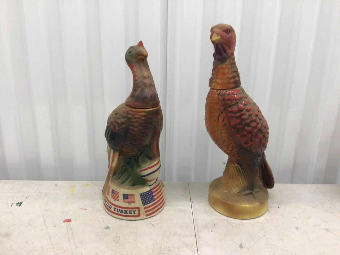 Pair of Wild Turkey decanters (empty), one from 1976 (1 of 1)