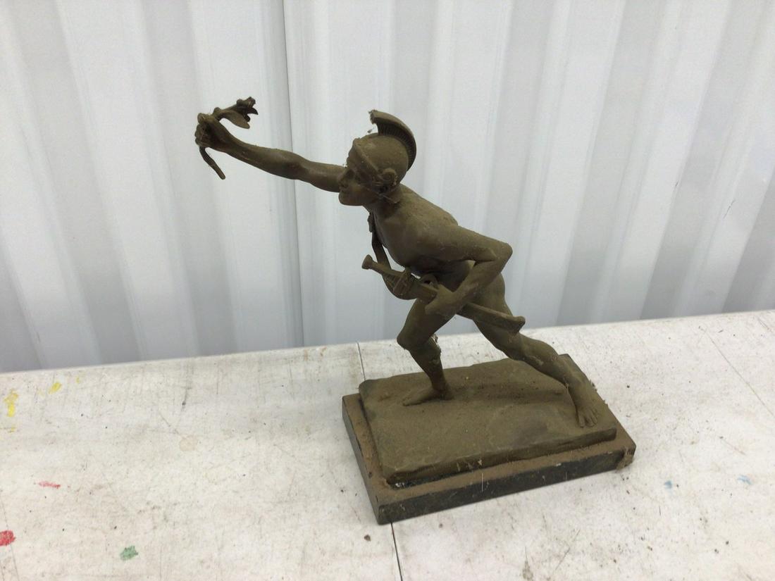 Bronze gladiator figurine (1 of 1)