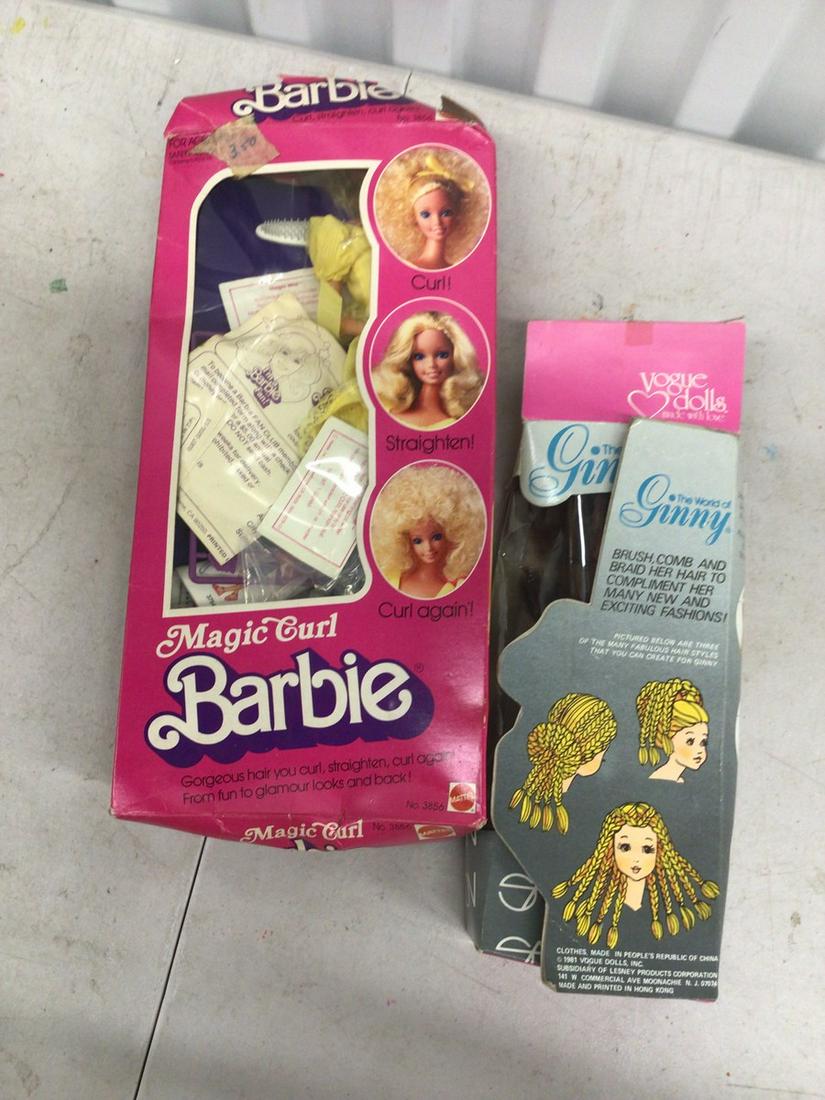 Vintage Barbie and Vogue Dolls in boxes: Vintage Barbie and Vogue Dolls in boxes