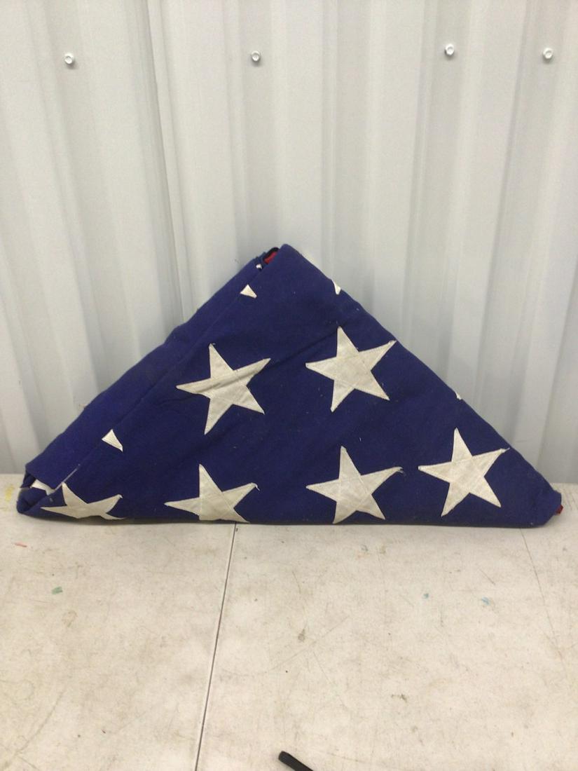 Triangle folded flag (1 of 1)