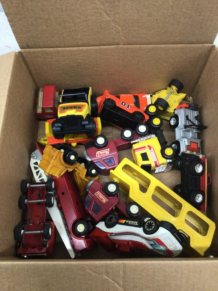 Lot of Buddy L, Tonka, and other various toy cars: Lot of Buddy L, Tonka, and other various toy cars