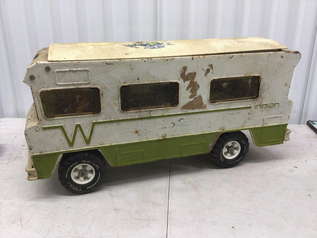 Tonka Indian Camper truck: 22"x8"x11"