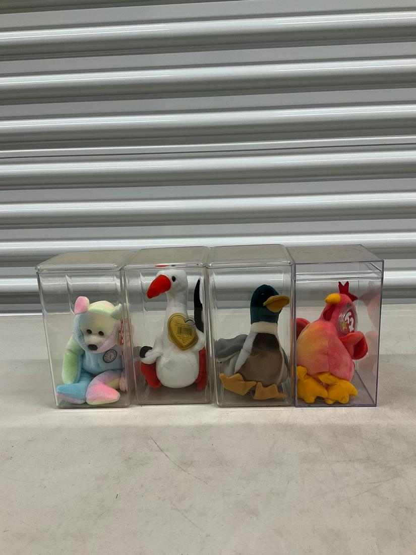 Lot of 4 beanie babies: Lot of 4 beanie babies