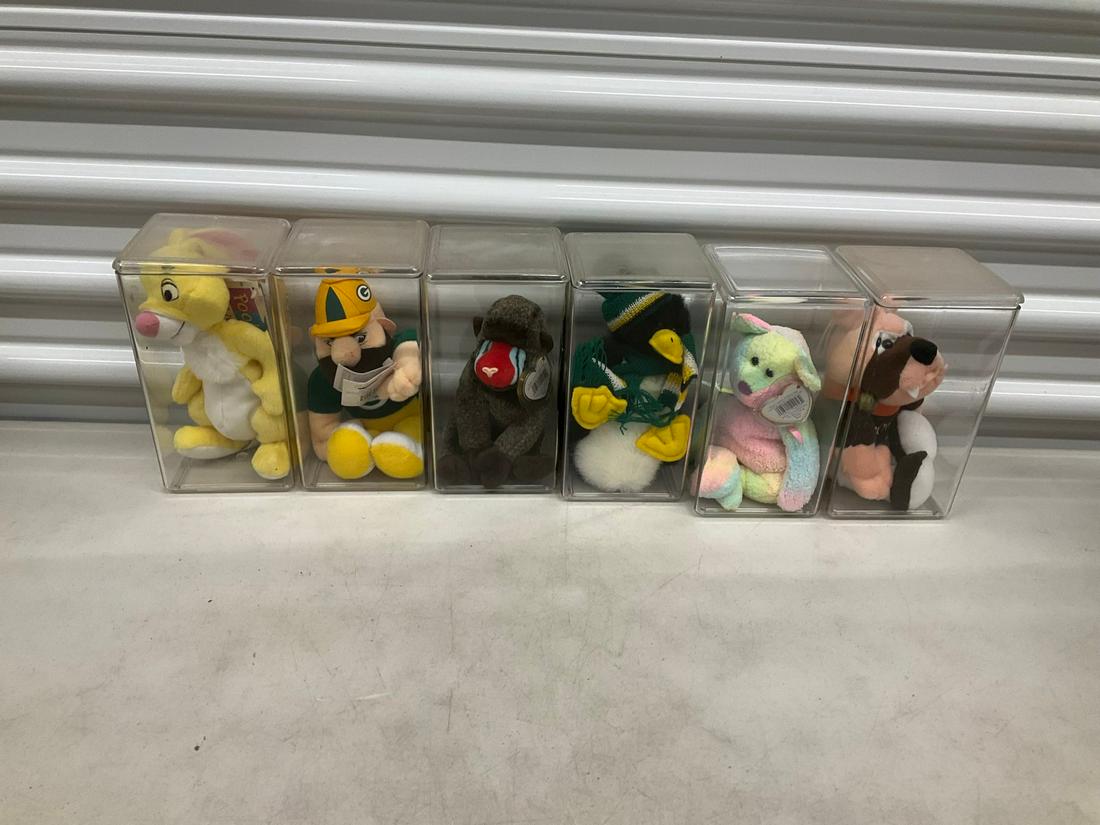 Lot of 6 beanie babies: Lot of 6 beanie babies