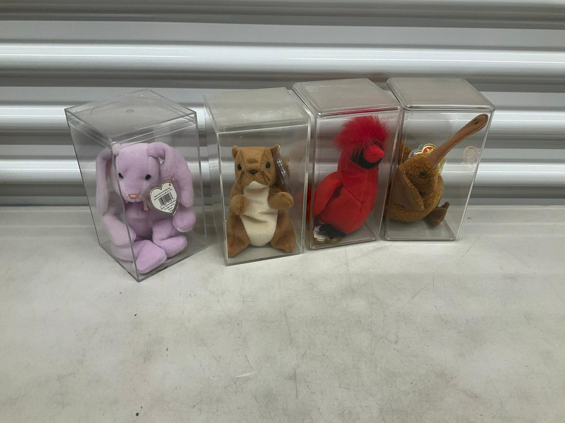 Lot of 4 beanie babies: Lot of 4 beanie babies