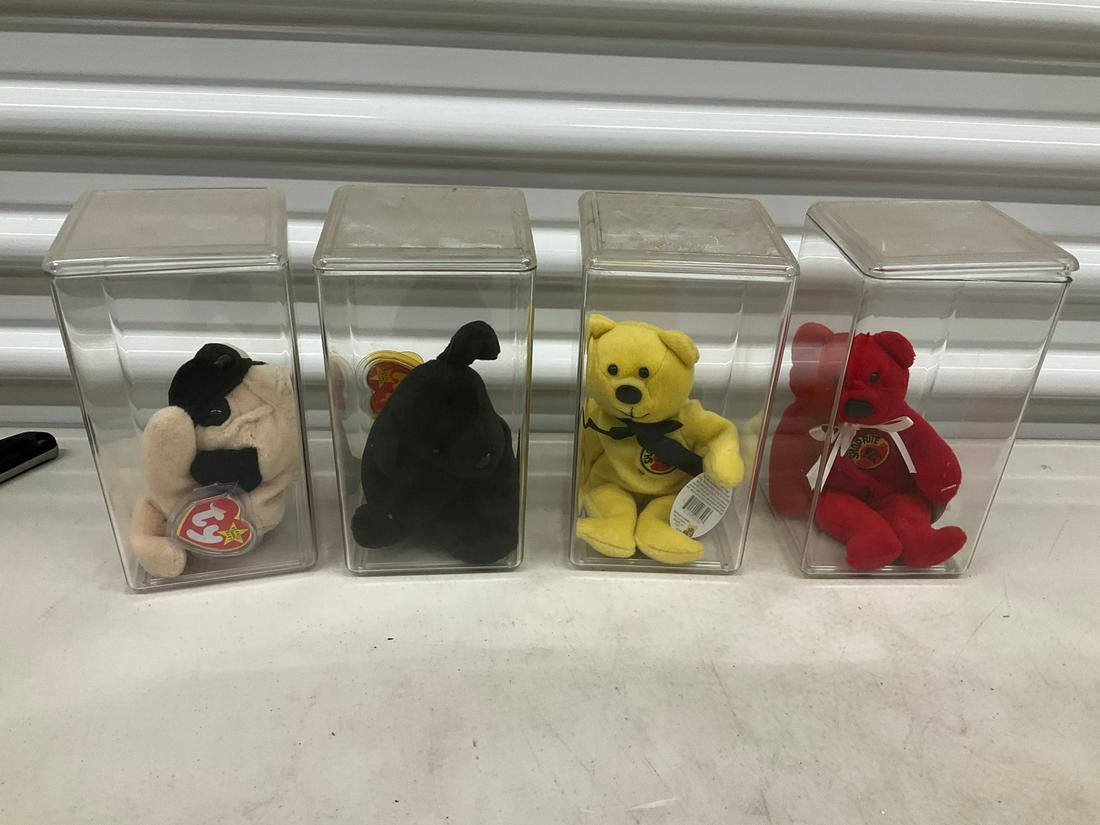 Lot of 4 beanie babies: Lot of 4 beanie babies