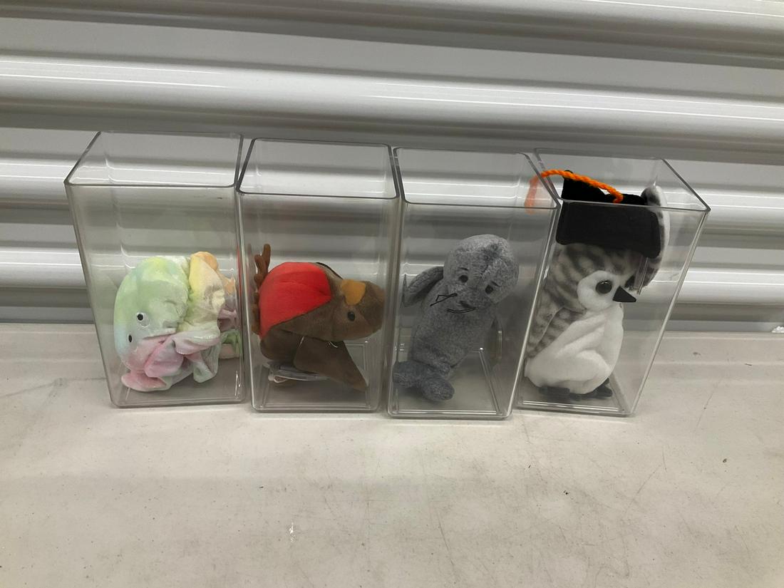 Lot of 4 beanie babies: Lot of 4 beanie babies