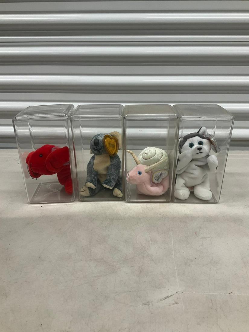 Lot of 4 beanie babies: Lot of 4 beanie babies