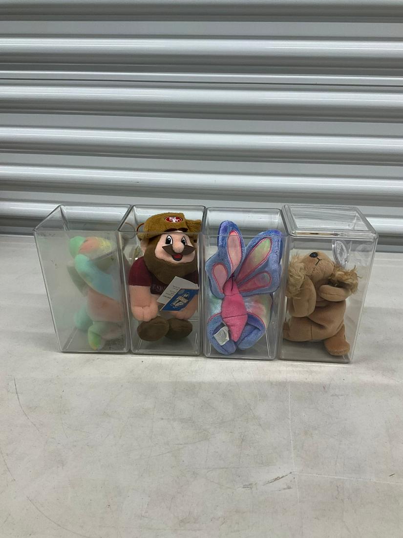 Lot of 4 beanie babies: Lot of 4 beanie babies