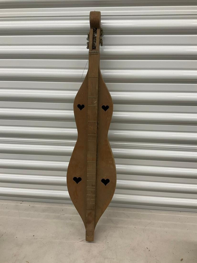 Carved wooden instrument no strings 32 inches long: Carved wooden instrument no strings 32 inches long