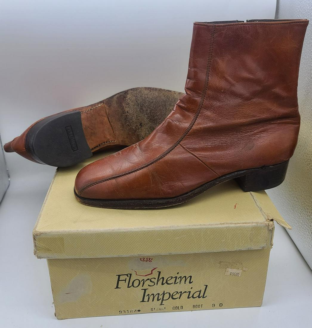 Vintage  Leather Boots Men's 9 (1 of 1)