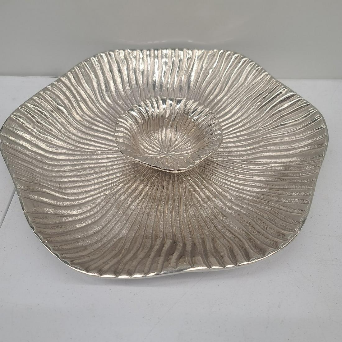 Lenox Organics Reed chip & dip 15" diameter: Lenox Organics Reed chip & dip 15" diameter