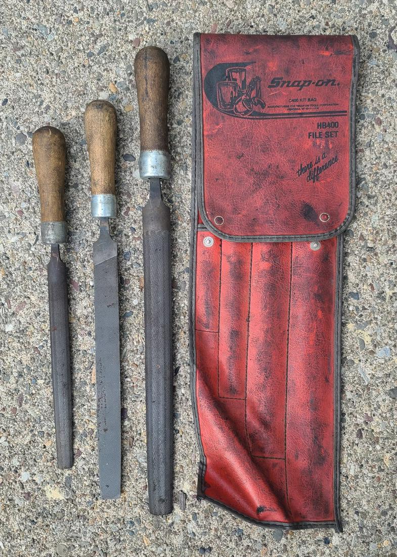 Vintage Snap On HB400 File Set (1 of 1)