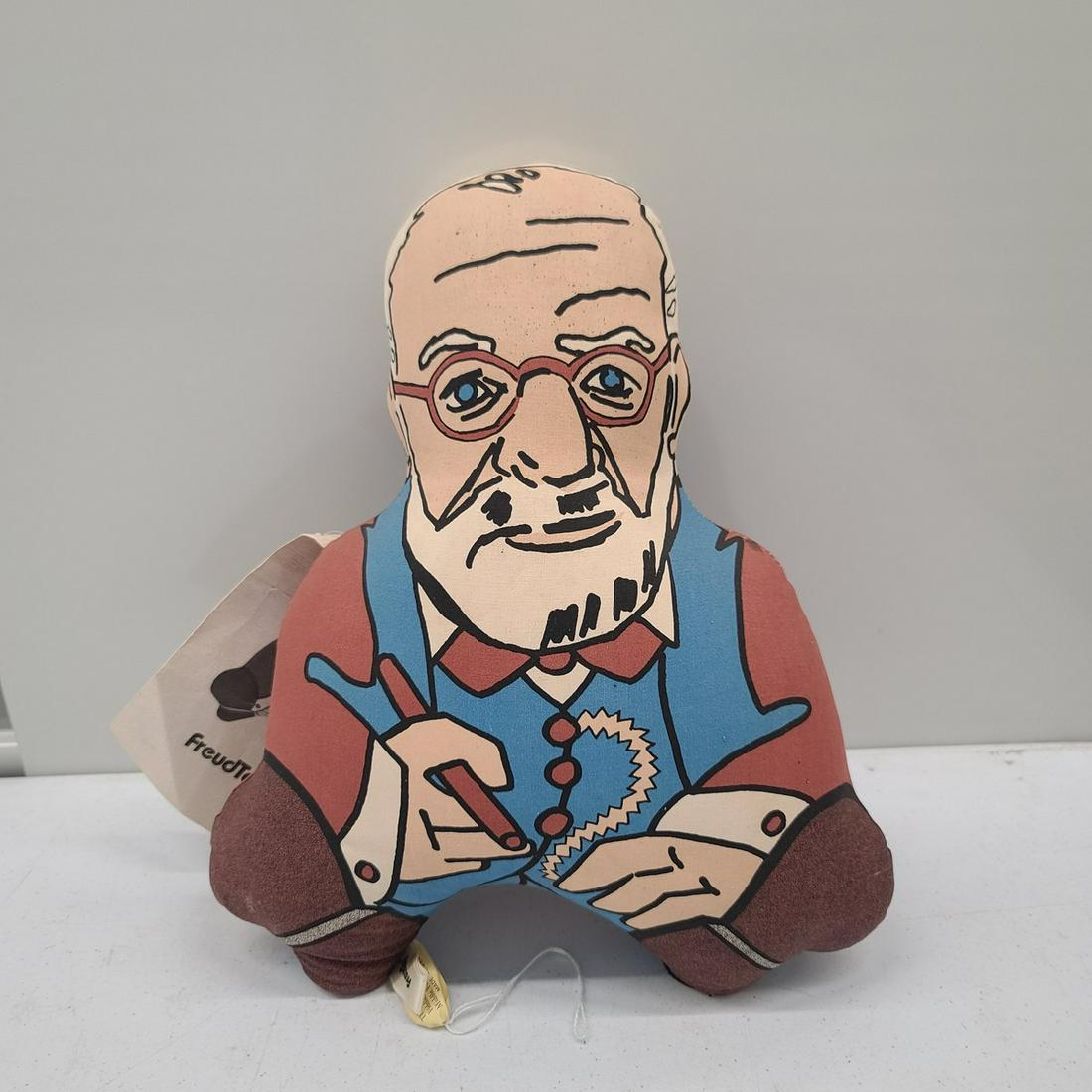 Vintage 1988 Freud Toy Plush: Vintage 1988 Freud Toy Plush
