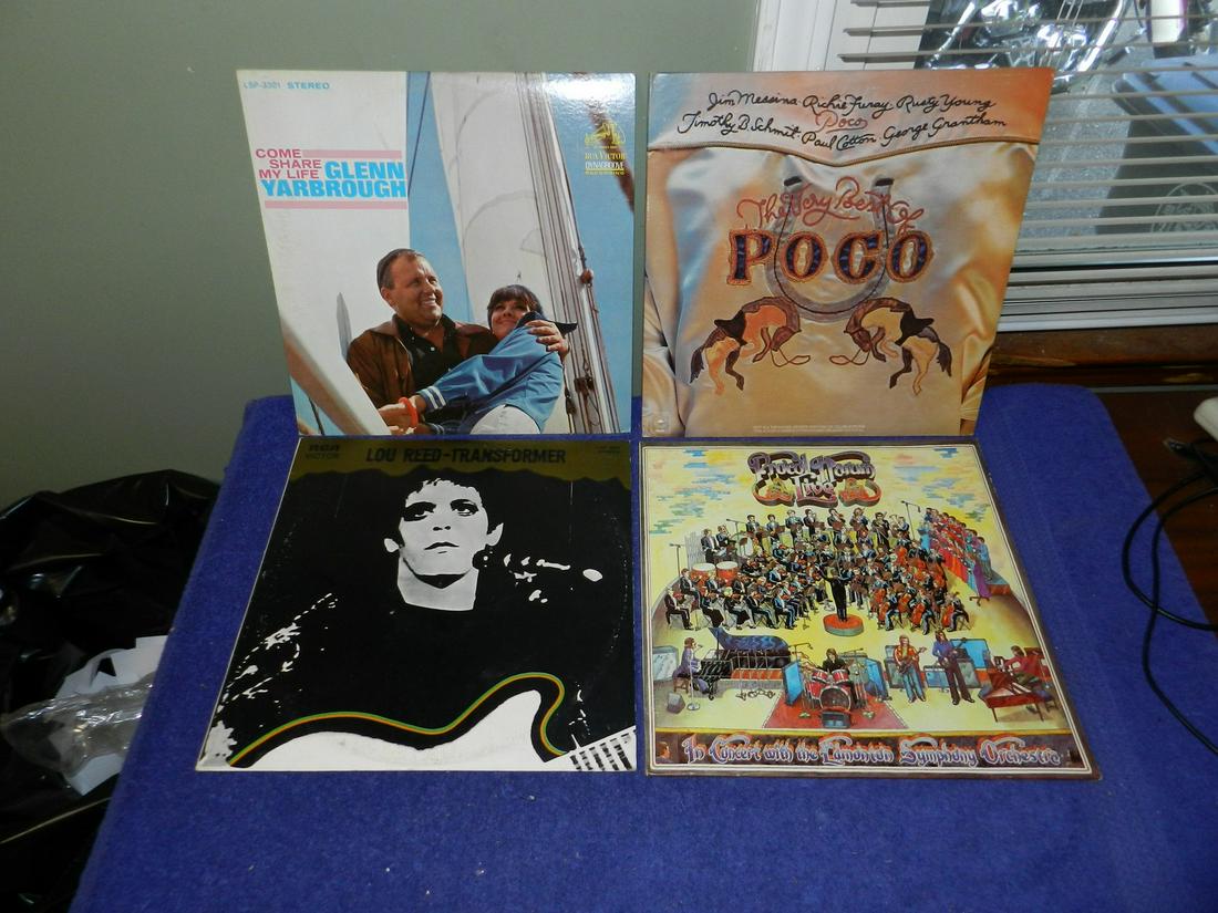 LOT OF VINTAGE RECORDS LOU REED MORE: LOT OF VINTAGE RECORDS LOU REED MORE