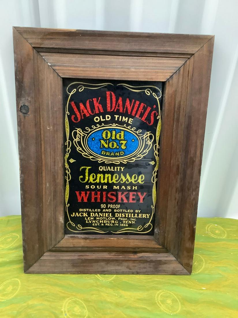 Jack Daniel's Whiskey Sign 11.5x8.5 (1 of 1)