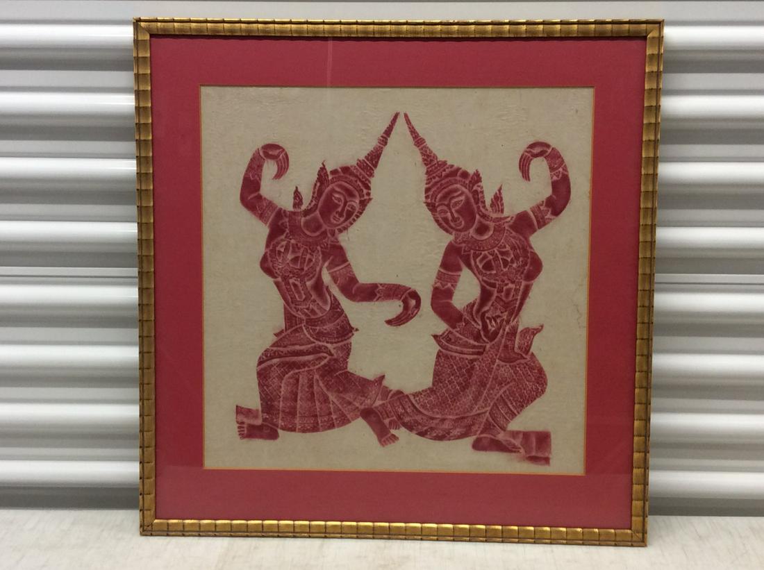 Framed original artwork 25x25 (1 of 1)