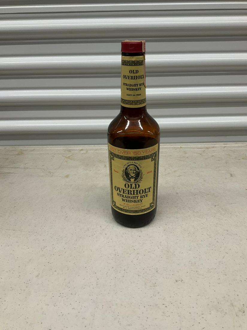 Old Overholt Straight Rhy Whiskety 750 ml. Bottle: Old Overholt Straight Rhy Whiskety 750 ml. Bottle