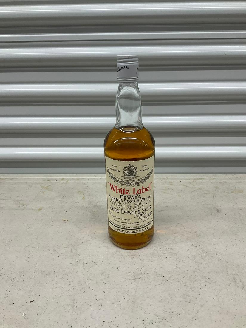 White Label Dewars Scotch Shisky 750 mL Bottle (1 of 1)