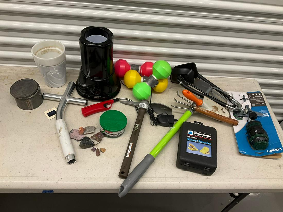 Lot of gardening and automotive tools and more (1 of 1)